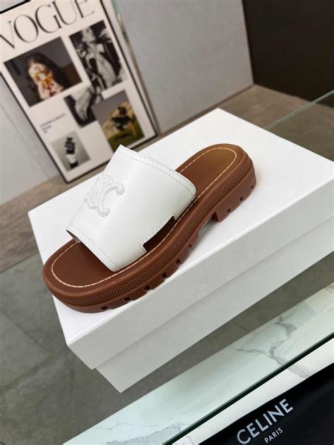 celine clea triomphe slide dupe